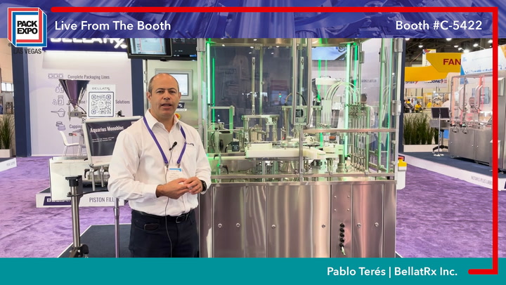 Bellat Rx Exhibe En Pack Expo Llenadoras 100 % Automatizadas Con Taponado, Cerrado Y Etiquetado