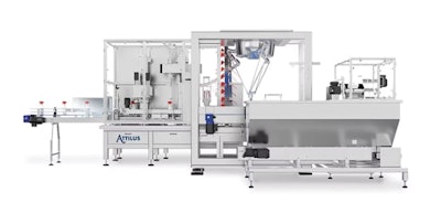 Robótica de embalaje: línea de envasado mejorada con robótica TKS-C60 de Shemesh Automation para cosméticos.