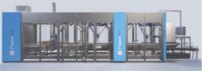 Robótica de embalaje: sistema de carga de cajas Spider 300v de BluePrint.