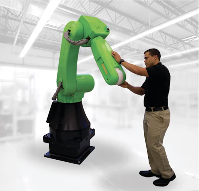 Robótica de embalaje: el cobot CR-35iB de Fanuc.