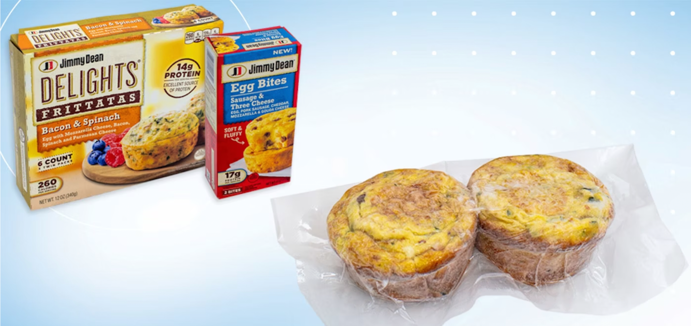 El nuevo empaque para los botanas de huevo y tortillas Jimmy Dean de Tyson califica para el reciclaje en tiendas y funciona a la par con las películas multicapa convencionales.