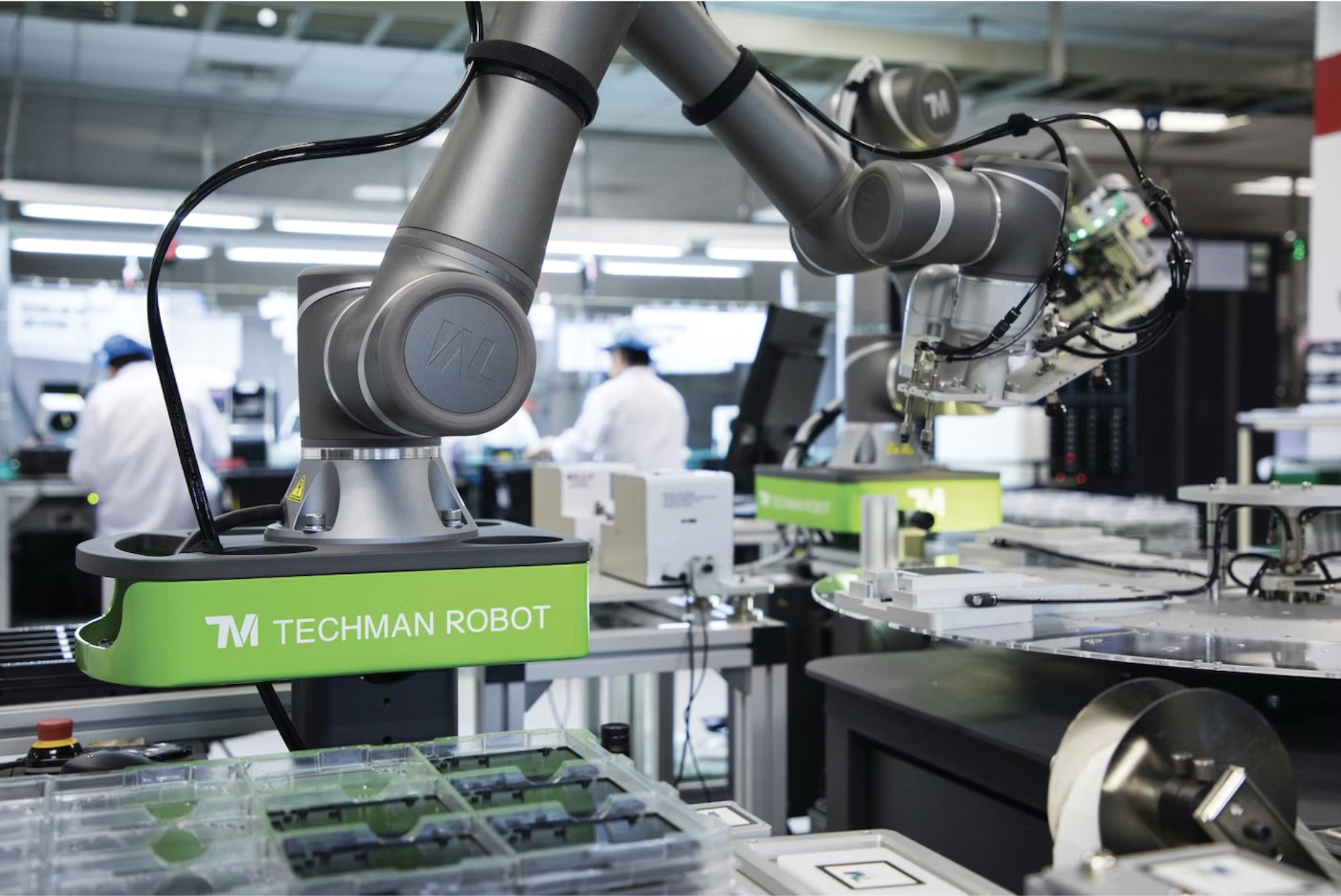 Rob&oacute;tica de embalaje: serie TM AI Cobot de Techman Robot