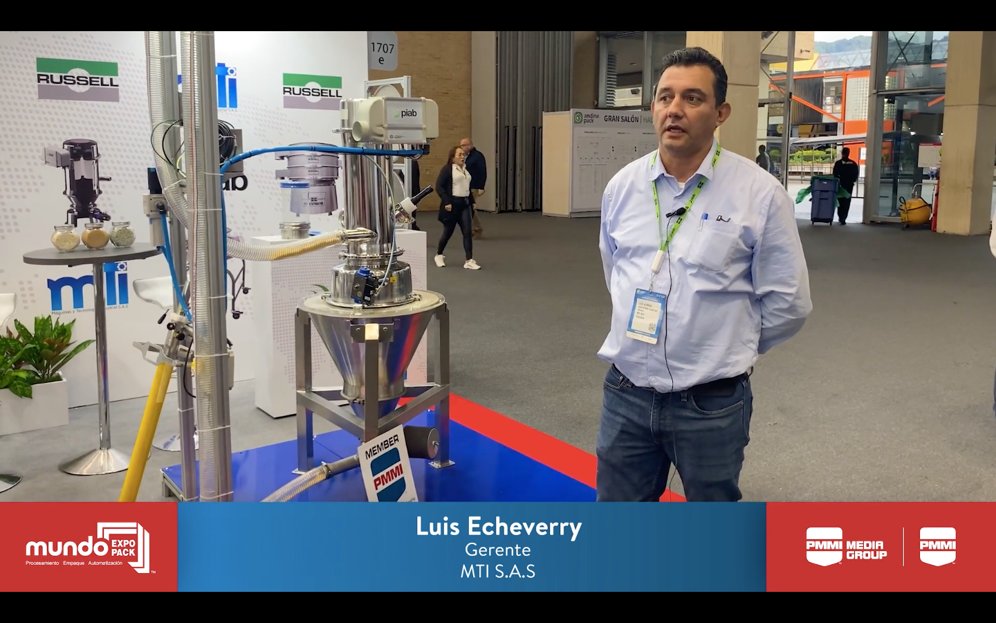 Luis Echeverry, gerente de MTI S.A.S