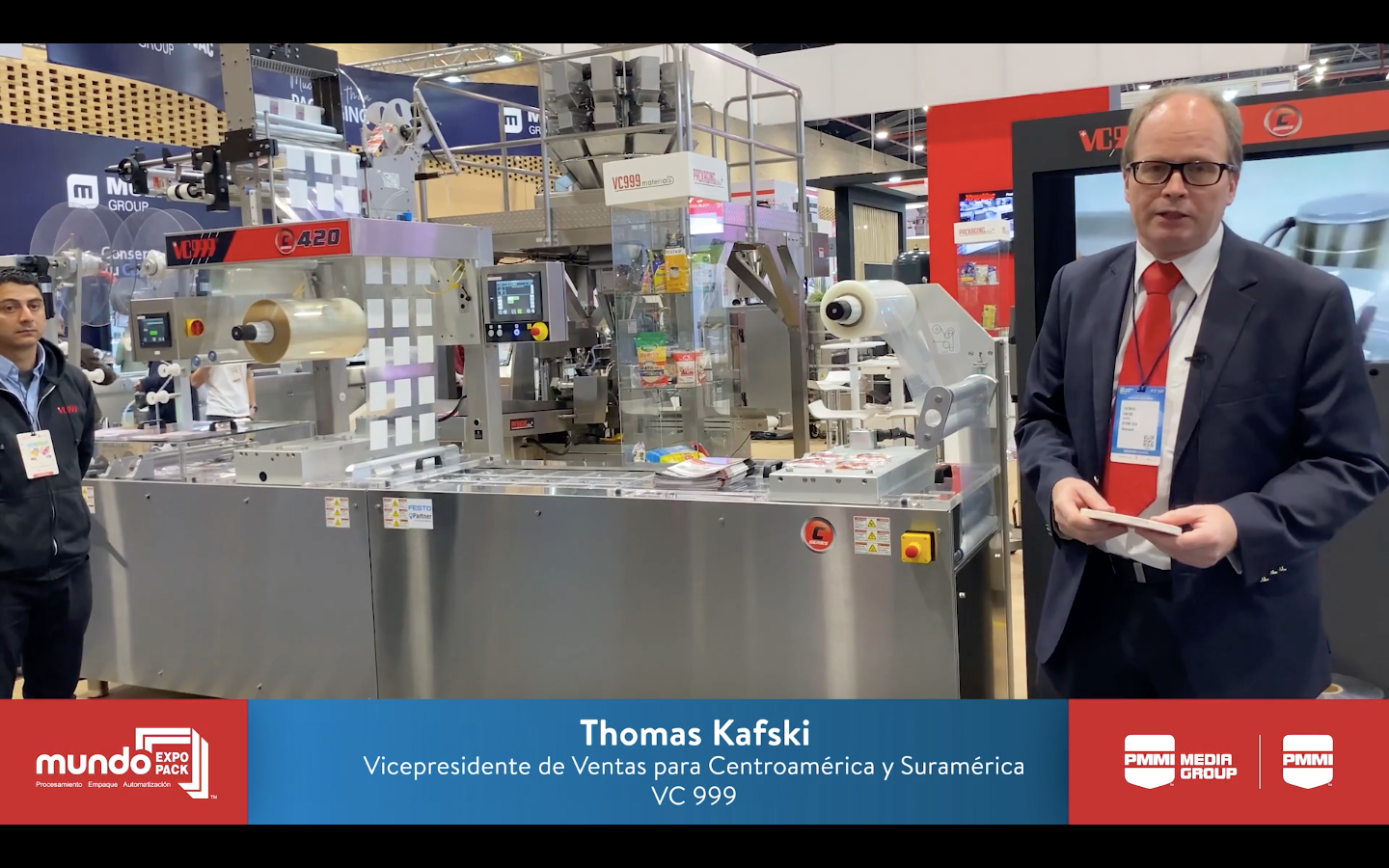 Thomas Kafski, Vicepresidente de Ventas para Centroam&eacute;rica y Suram&eacute;rica de VC 999.
