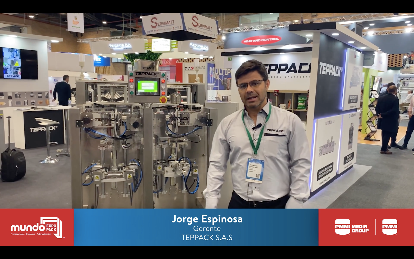 Jorge Espinosa, gerente, TEPPACK