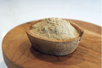 Suprareciclado a partir del subproducto de la leche de avena, OatGold de SunOpta tiene una mayor concentración de proteína y fibra que la avena original que se incluyó en él.