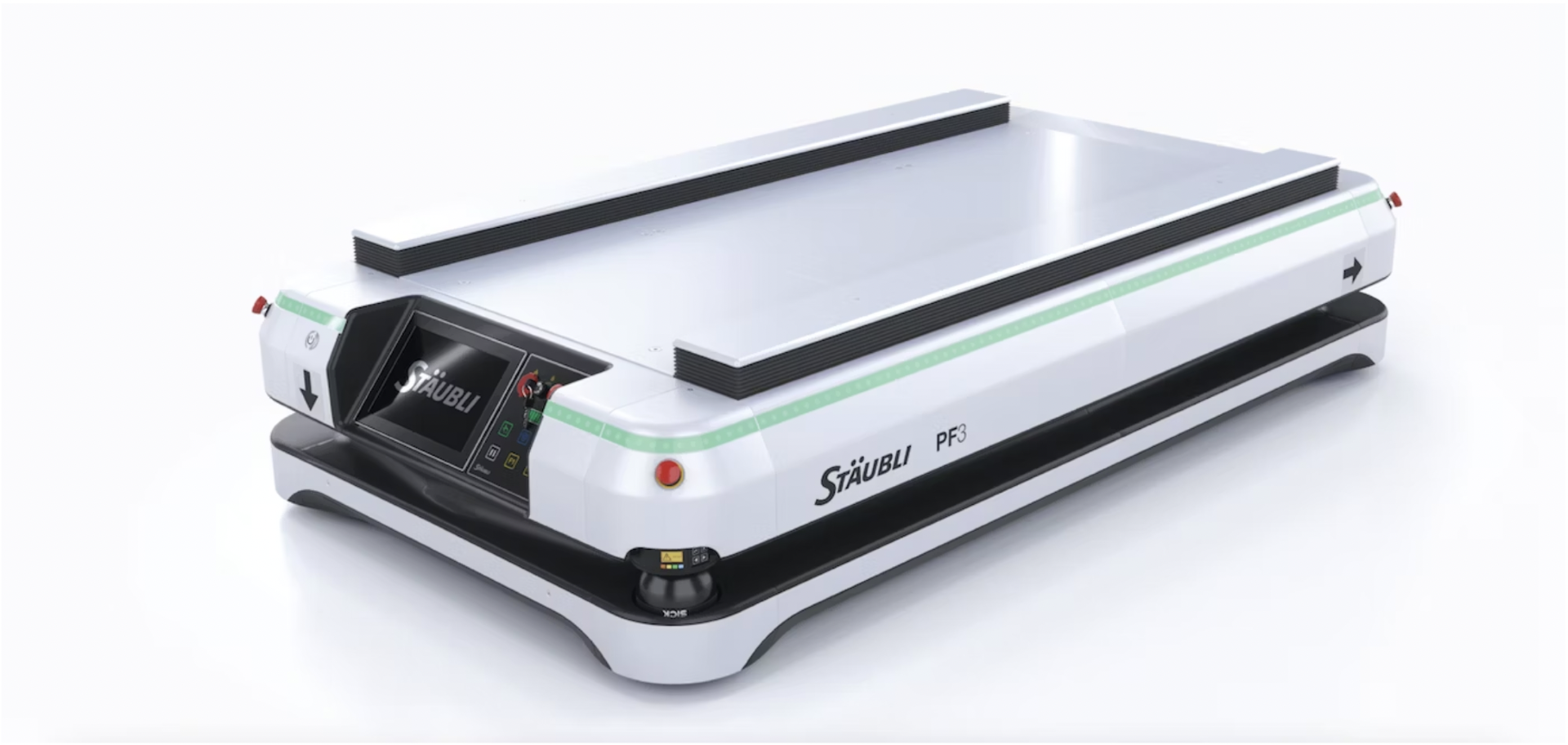 Rob&oacute;tica del embalaje: plataforma AGV PF3 de St&auml;ubli Robotics