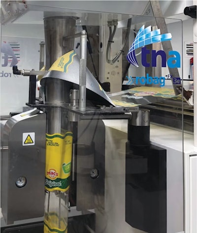 Las embolsadoras vf/f/s de movimiento continuo manejan una variedad suficientemente amplia de materiales, formatos y tamaños en rollo para adaptarse tanto a las marcas propias como a las marcas privadas de Benestar.