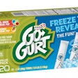 El nuevo empaque Yoplait Go-Gurt Freeze to Reveal de General Mills utiliza tintas sensibles a la temperatura.