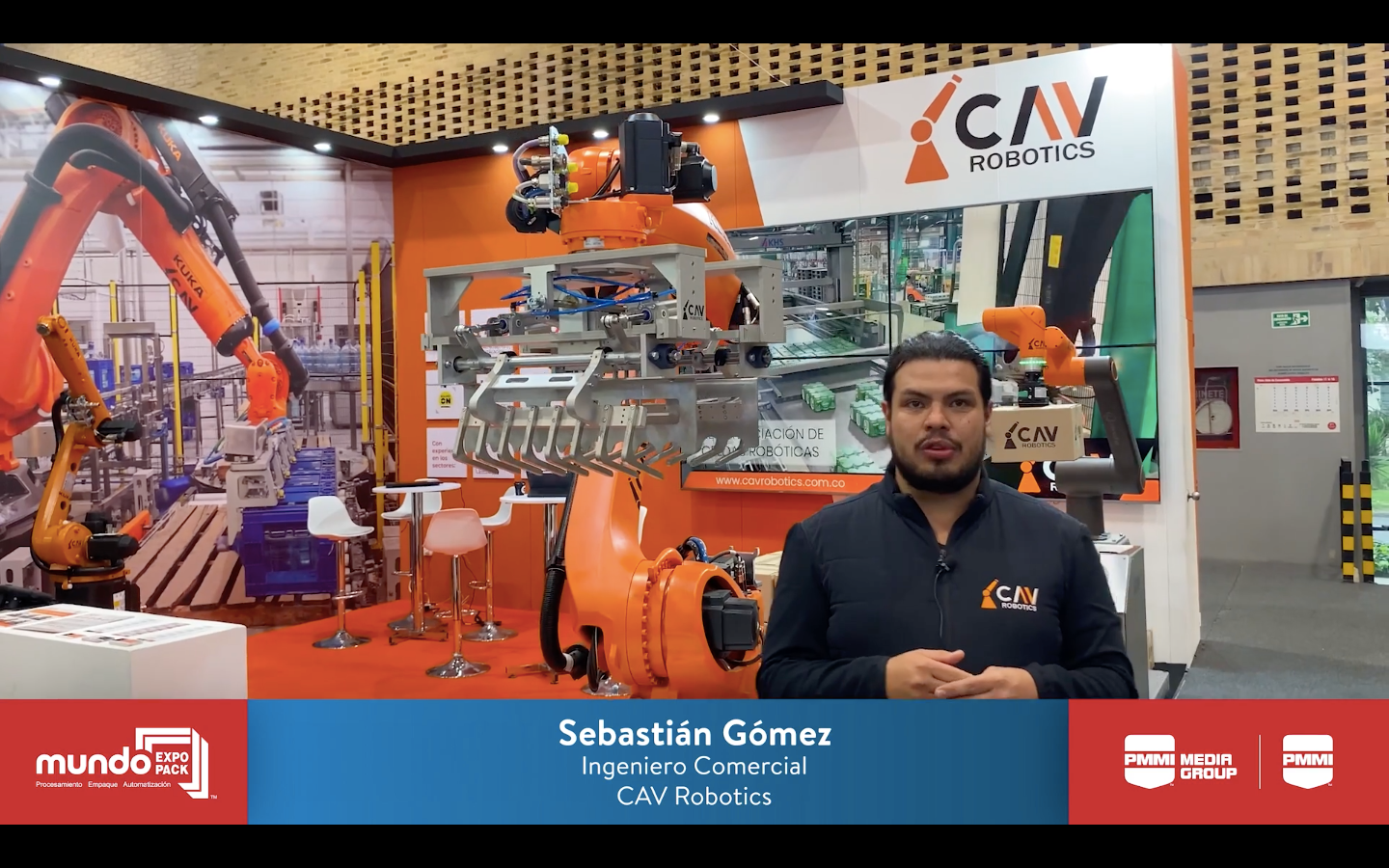 Sebasti&aacute;n G&oacute;mez / Ingeniero comercial / CAV Robotics