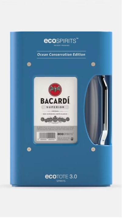 El ecoTOTE 3.0SC Cruise Edition es similar al ecoTOTE 3.0S Ocean Blue ecoTOTE, pero con algunas características adicionales para adaptarse al entorno marítimo, como sujetadores que reemplazan los remaches existentes para un almacenamiento seguro en el mar, y anodizado de aluminio negro para una mayor resistencia a la corrosión a base de agua salada.