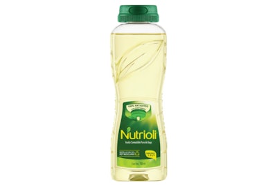 La nueva botella de aceite natural de soya Nutrioli tuvo la aceptación de más de 90 % de encuestados en el estudio de mercado de la marca.