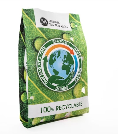 Morris Packaging Empaque 100% Reciclable Con 20% De Contenido Reciclado