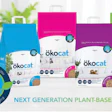 Nuevo empaque para la arena natural ökocat de Healthy Pet es una bolsa de papel de doble pared con un asa también de papel de múltiples envolturas que se pega entre las capas de la bolsa para mayor resistencia y durabilidad.