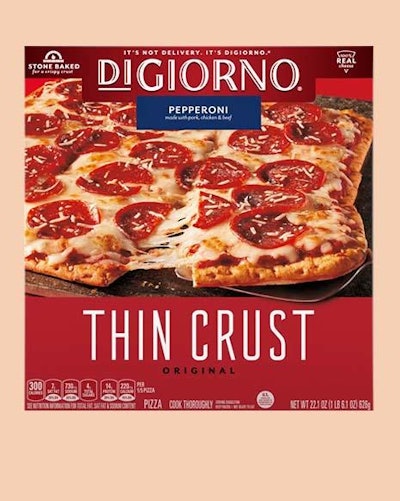 DiGiorno de Nestlé está probando una máquina expendedora que transforma pizzas congeladas en comidas calientes y listas para servir en solo tres minutos.
