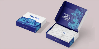 El empaque de Issviva juega un papel crucial en la educación de las consumidoras sobre la menopausia.