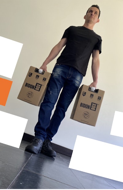 contenedor de cartón BIDON BOX