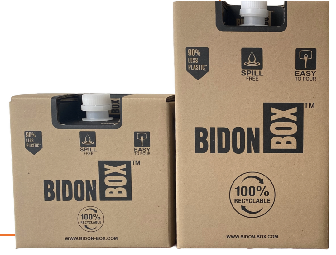 contenedor de cart&oacute;n BIDON BOX