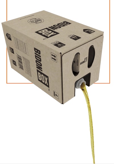 contenedor de cartón reciclable BIDON BOX