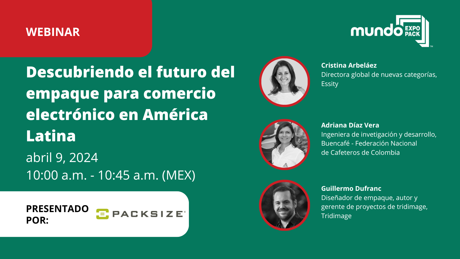 El seminario digital 'Descubriendo el futuro del empaque para comercio electr&oacute;nico en Am&eacute;rica Latina' es un evento organizado por EXPO PACK y Mundo EXPO PACK.