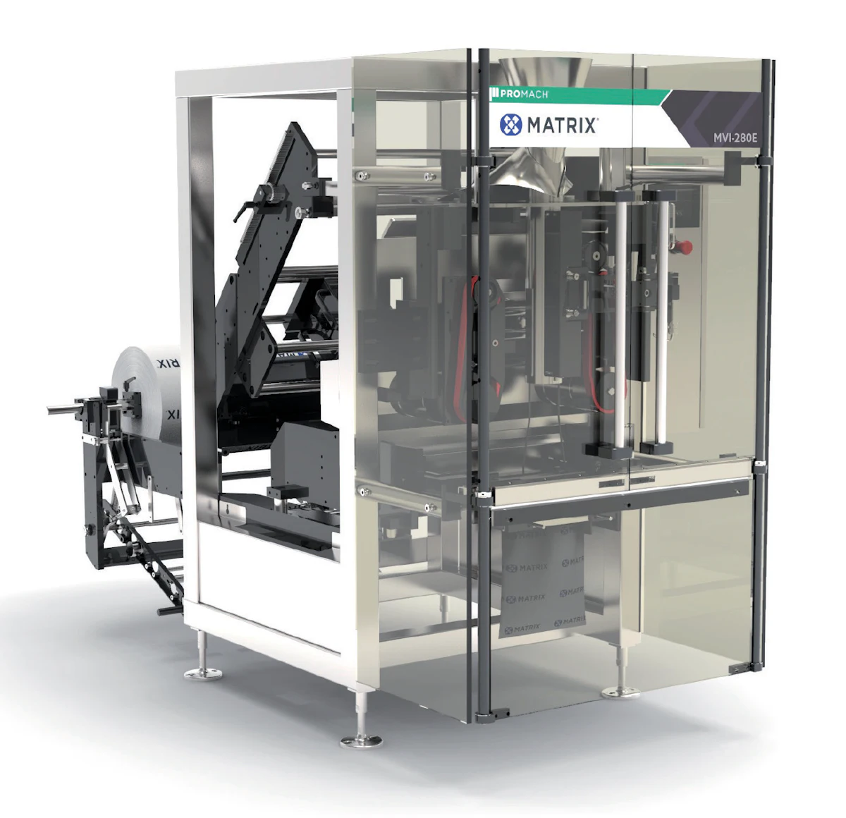 Formado, llenado y sellado vertical de Matrix Packaging Machinery en ...