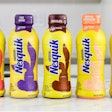 Los siete sabores de Nesquik estarán disponibles con la nueva etiqueta reciclable retráctil en junio de este año.
