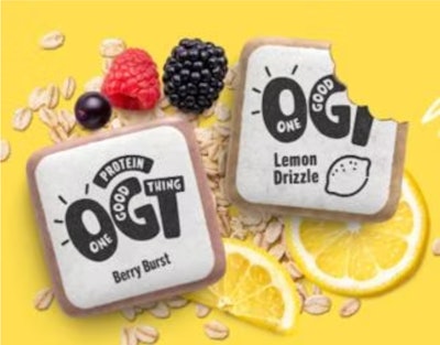 Los consumidores pueden enjuagar la barra de proteína de One Good Thing como una fruta sin comprometer el sabor o la textura, gracias a la envoltura comestible del producto.