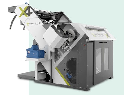 modelo X4 de la serie X de Packsize