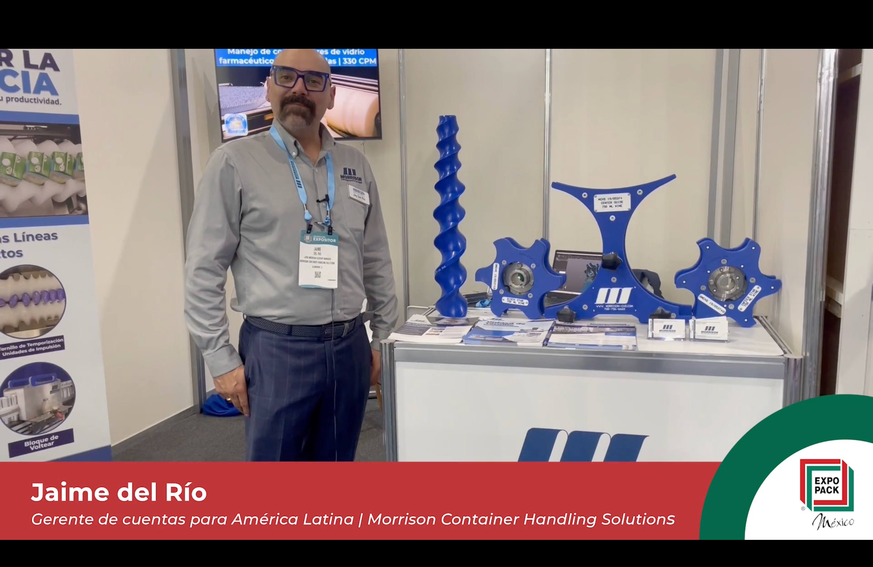 Jaime del R&iacute;o Gerente de cuentas para Am&eacute;rica Latina Morrison Container Handling Solutions