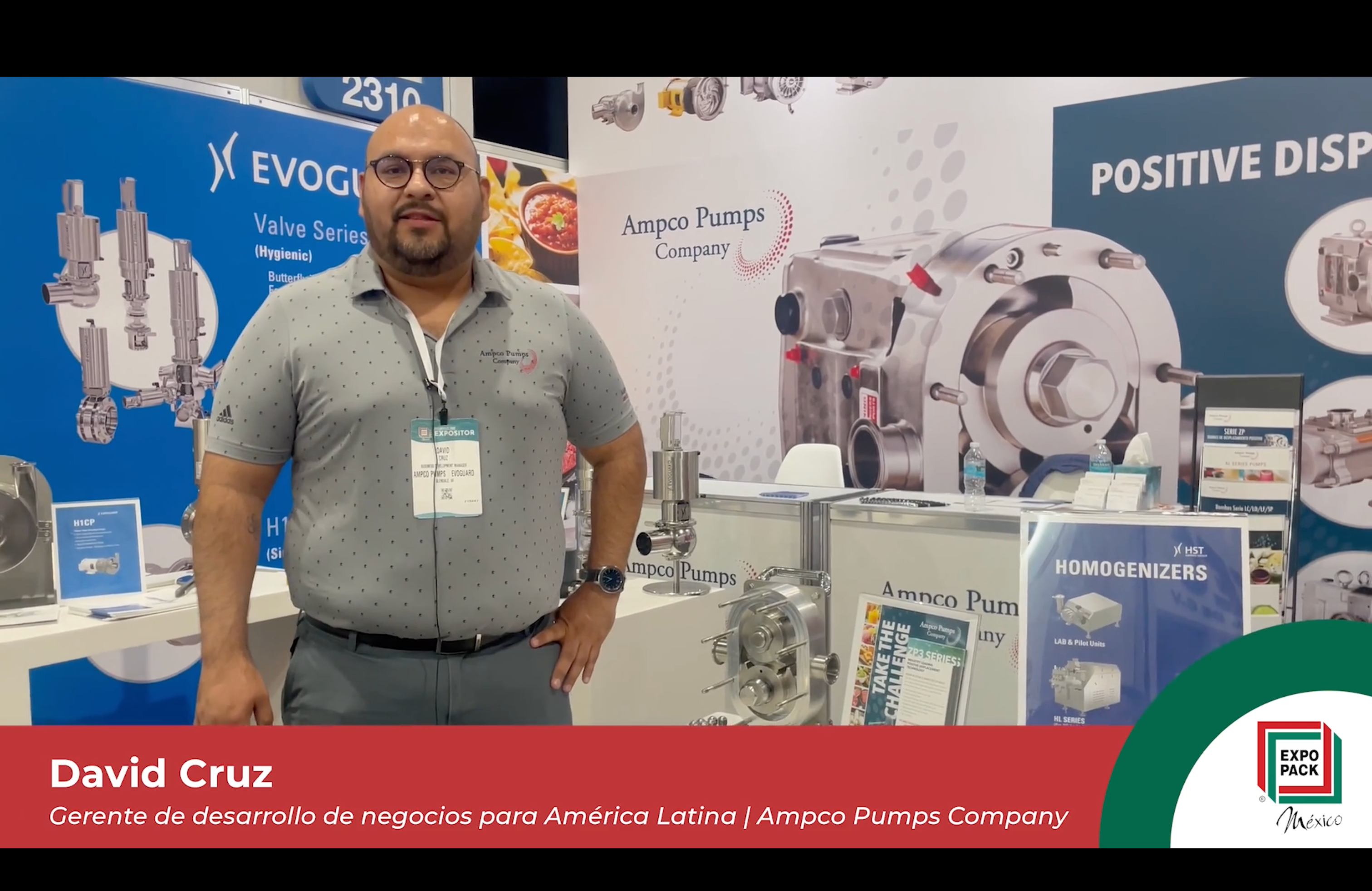 David Cruz Gerente de desarrollo de negocios para Am&eacute;rica Latina Ampco Pumps Company