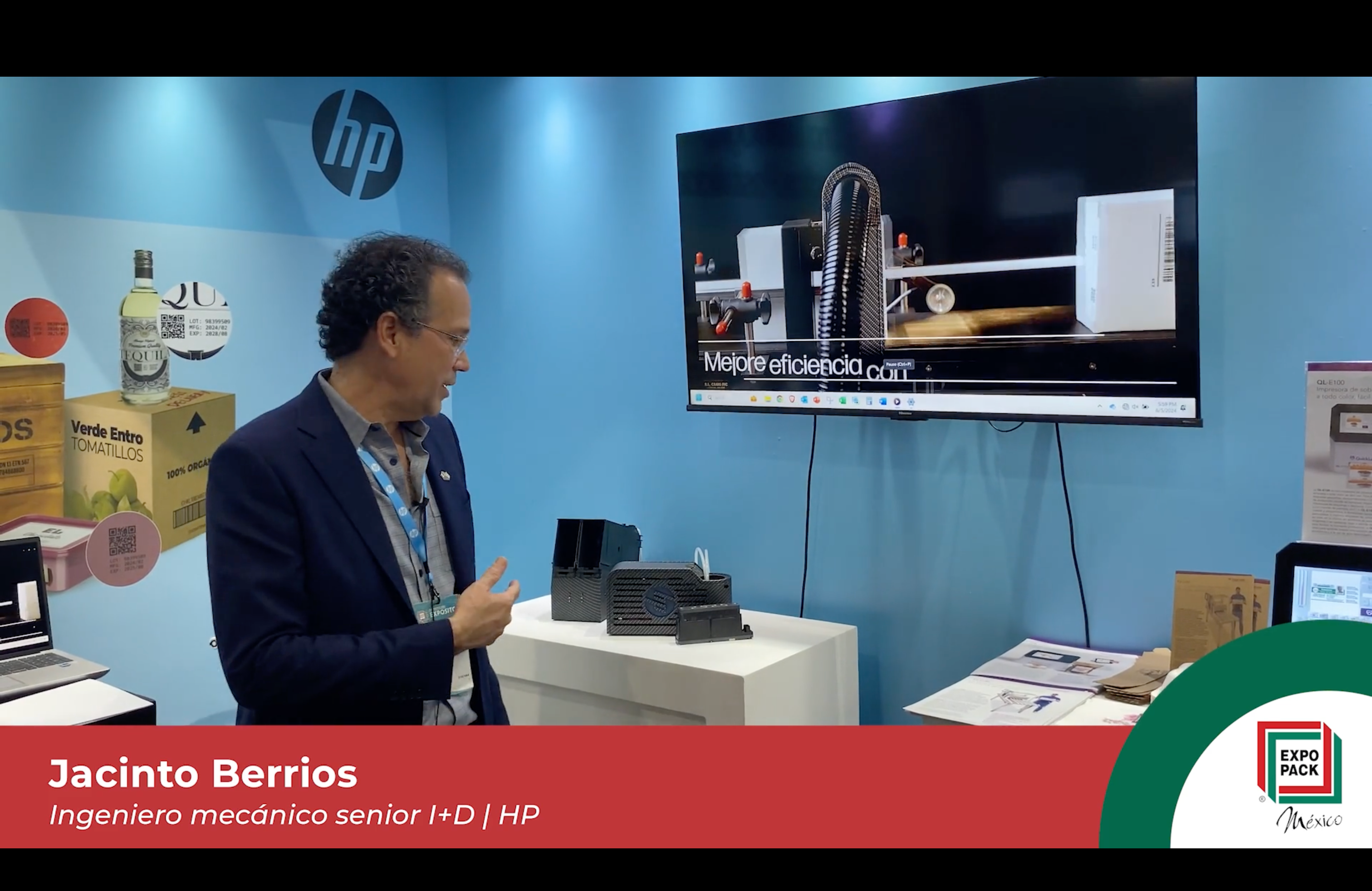 Jacinto Berrios Ingeniero mec&aacute;nico senior I+D HP