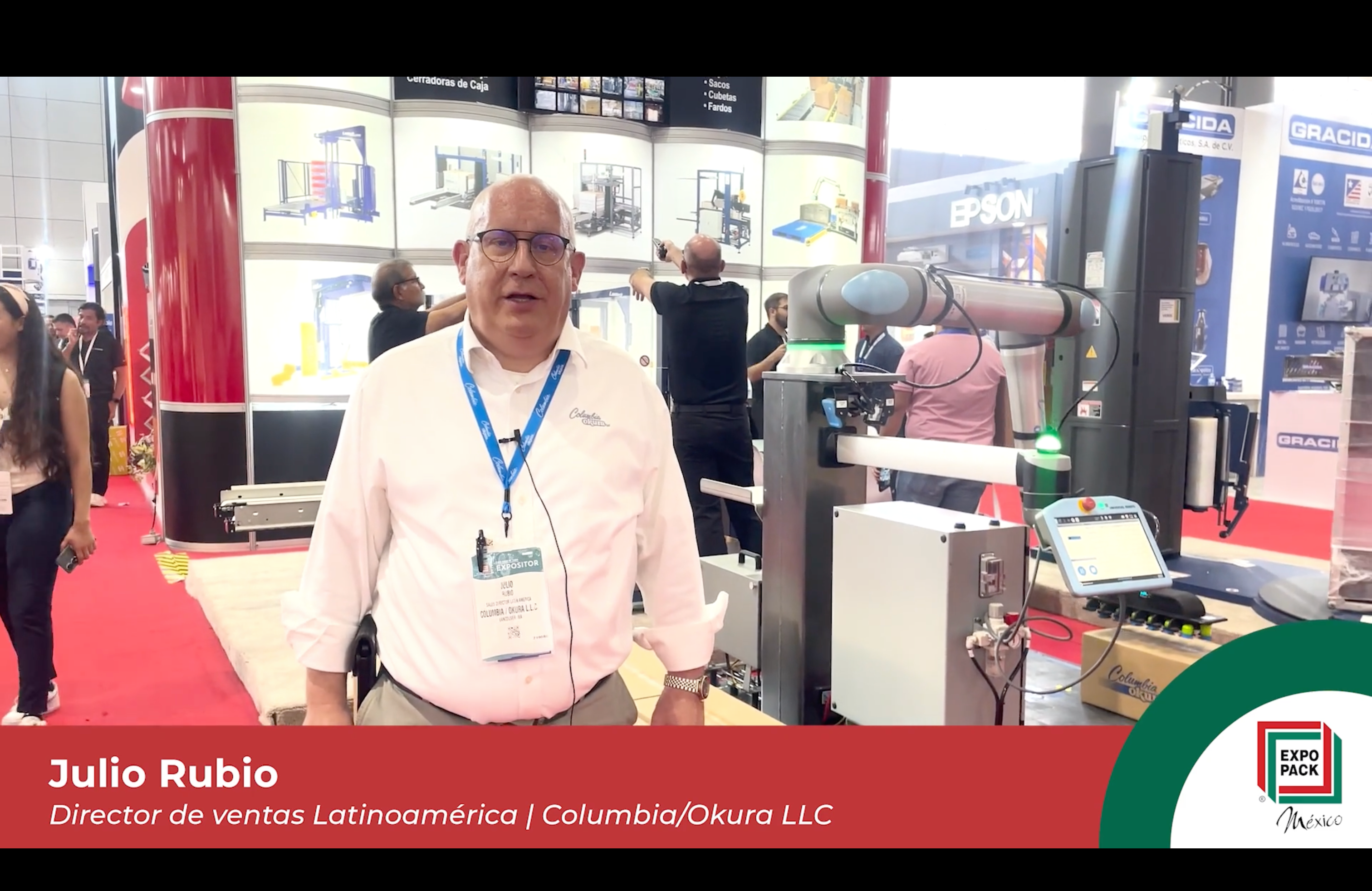 Julio Rubio Director de ventas Latinoam&eacute;rica Columbia Okura