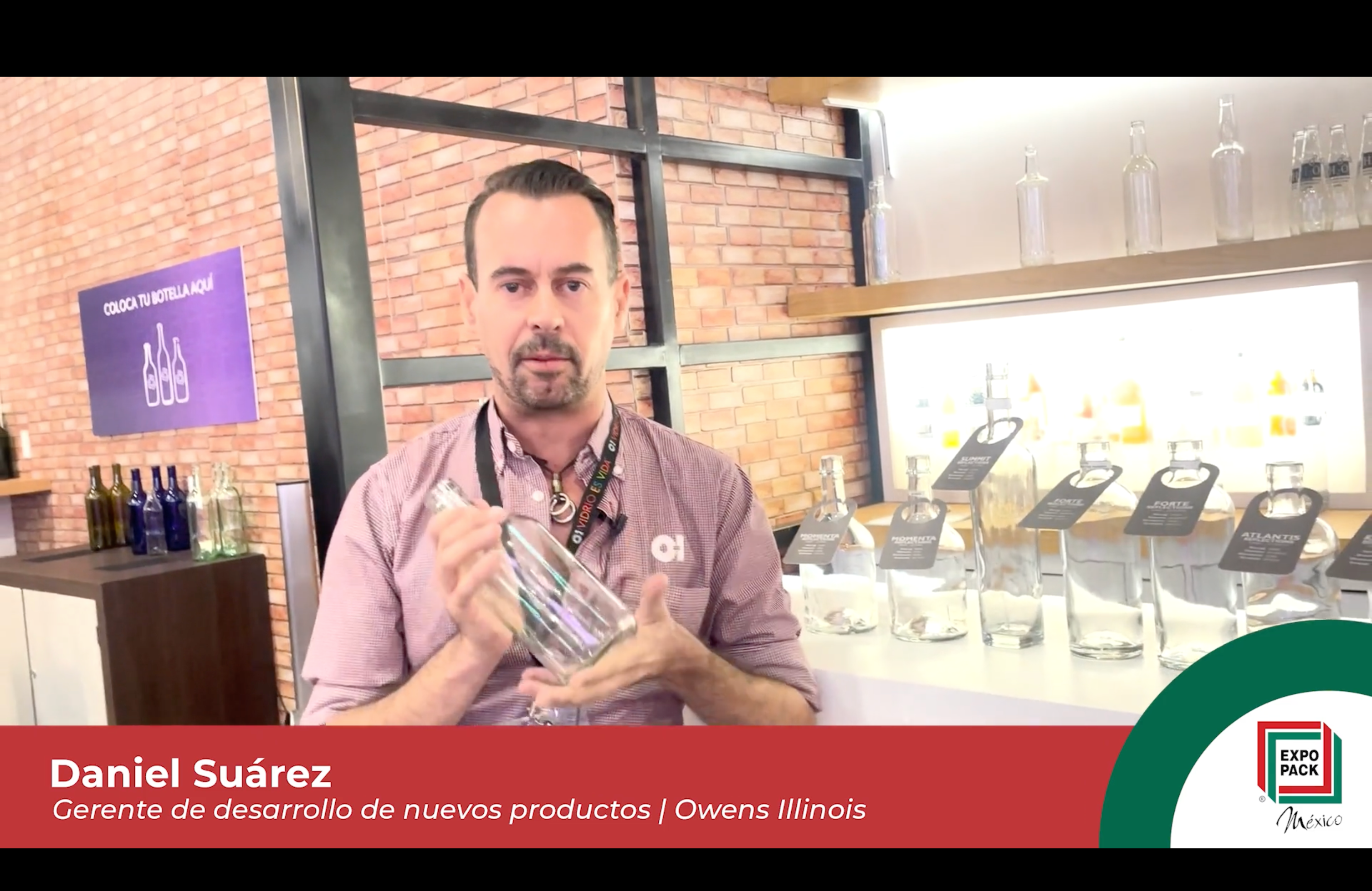 Daniel Su&aacute;rez Gerente de desarrollo de nuevos productos de Owens Illinois