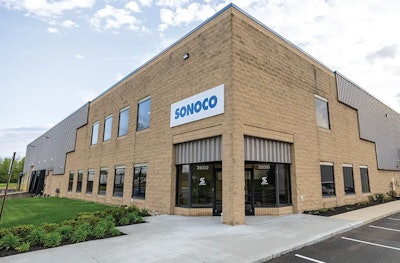 Nuevo centro de ingeniería de Sonoco en Ohio.