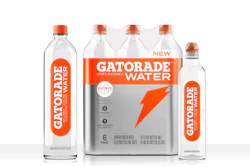 Gatorade Water se presentó en febrero y está disponible en dos tamaños (1 litro y 700 ml con tapa deportiva) tanto en línea como en tiendas de todo el país.