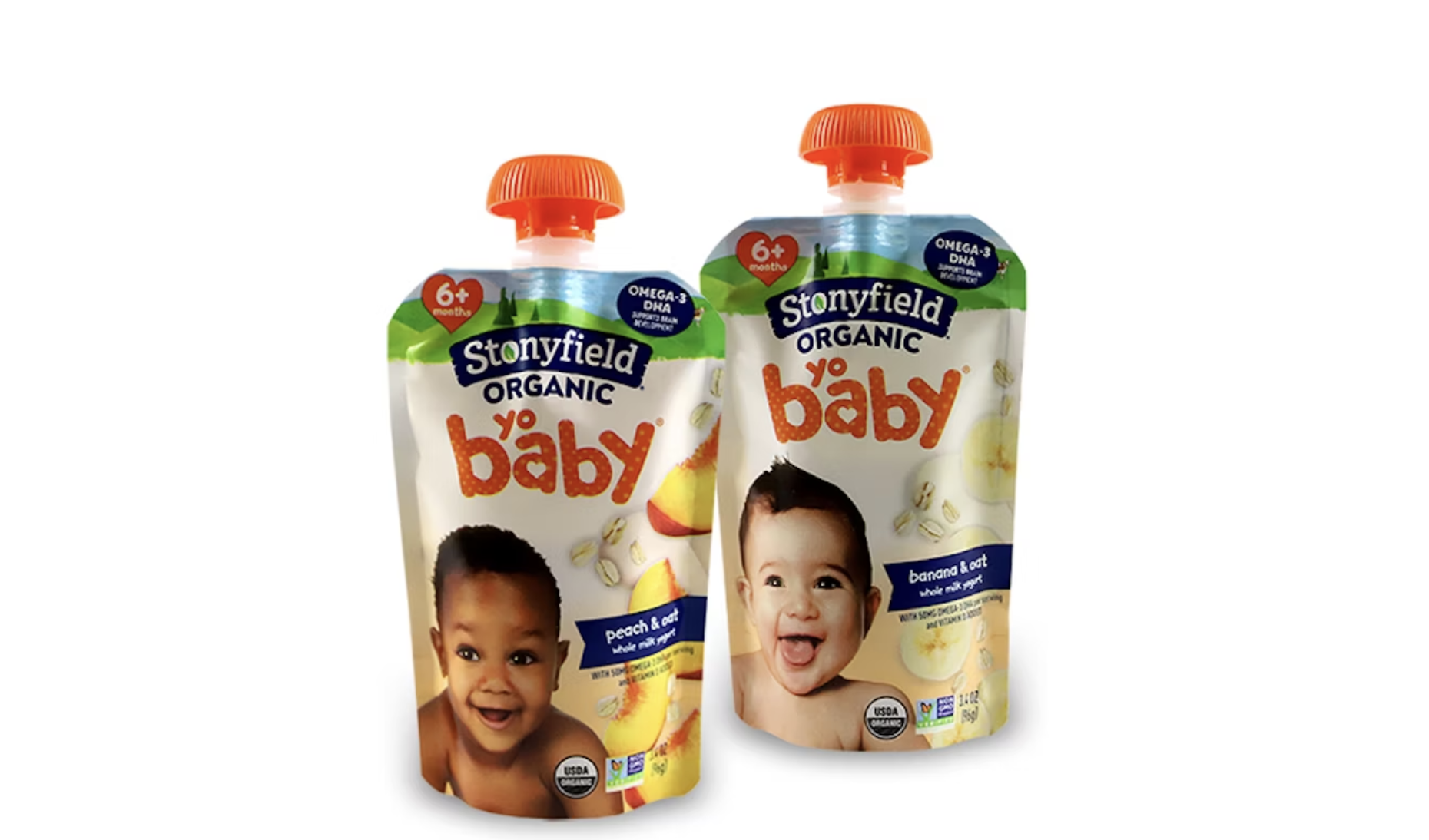 Stonyfield se ha convertido en el primero en utilizar la bolsa con pico CHEERCircle totalmente de polietileno.