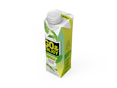 Tetra Prisma Aseptic 300 Edge Carton With A Dream Cap