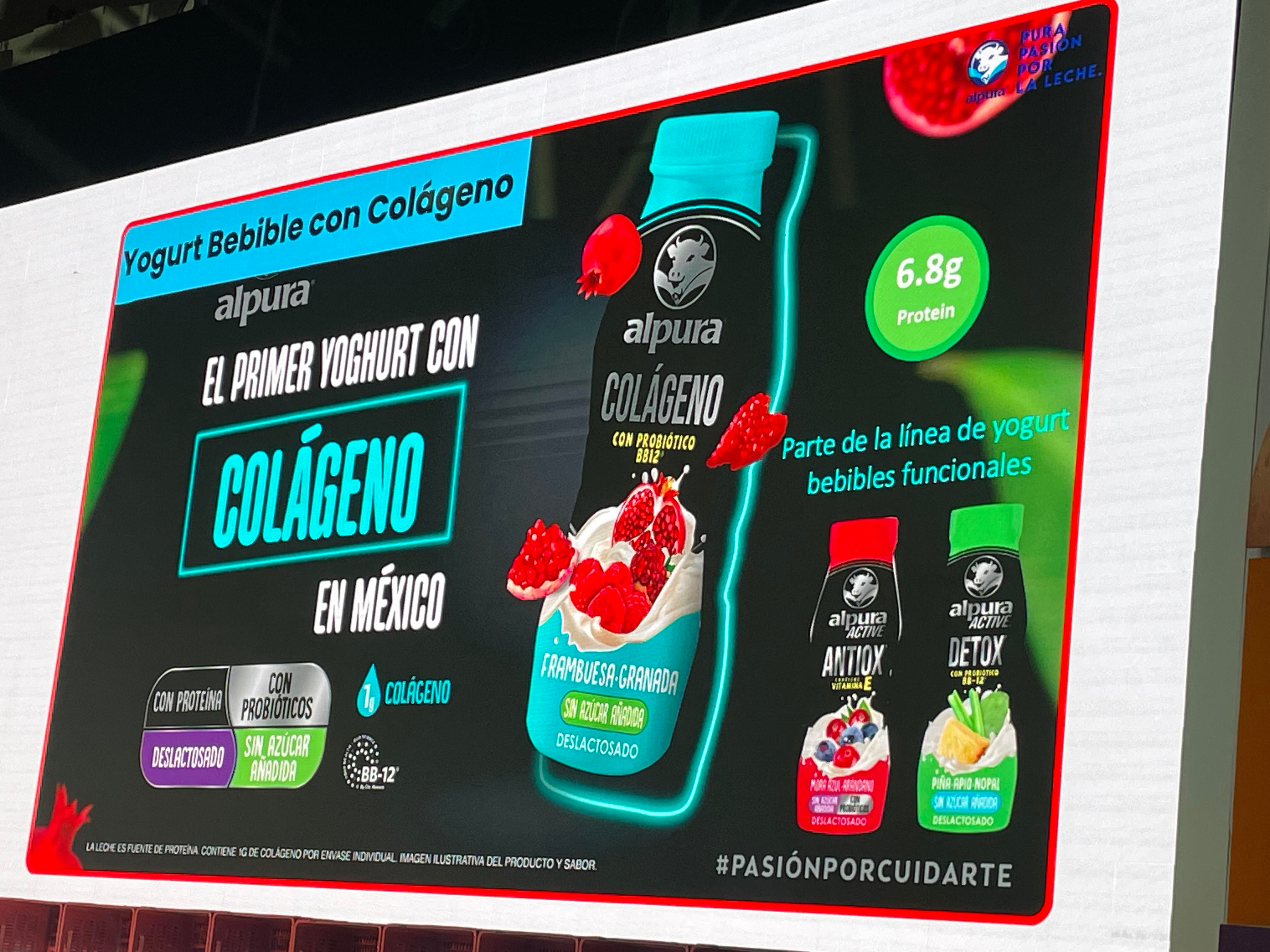 Primer yogur con col&aacute;geno en M&eacute;xico, desarrollo innovador de Alpura.