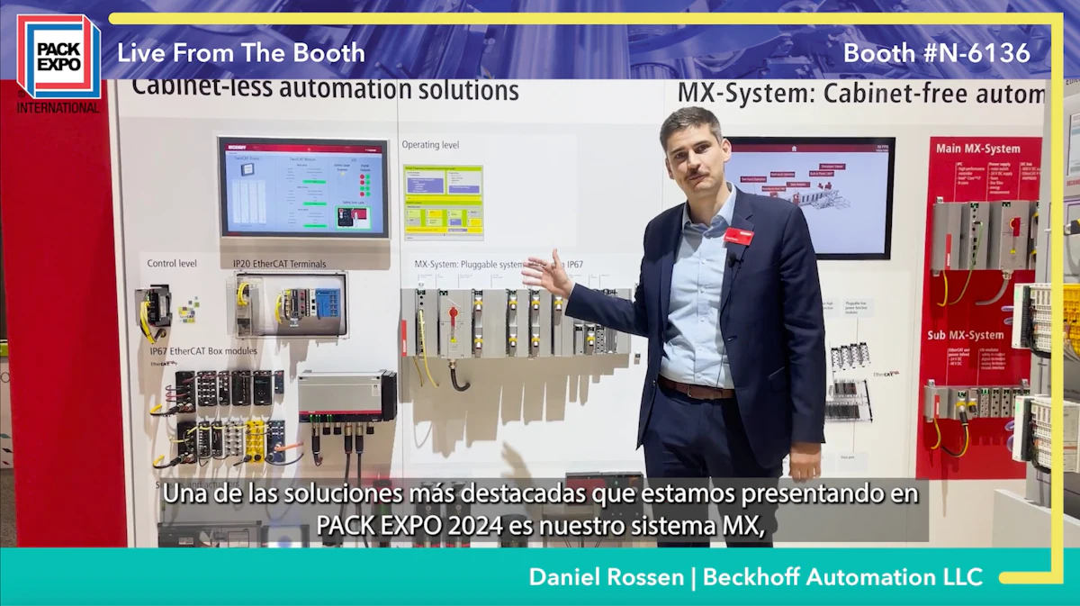 Sistema de automatización modular MX, con control sin gabinete y ...