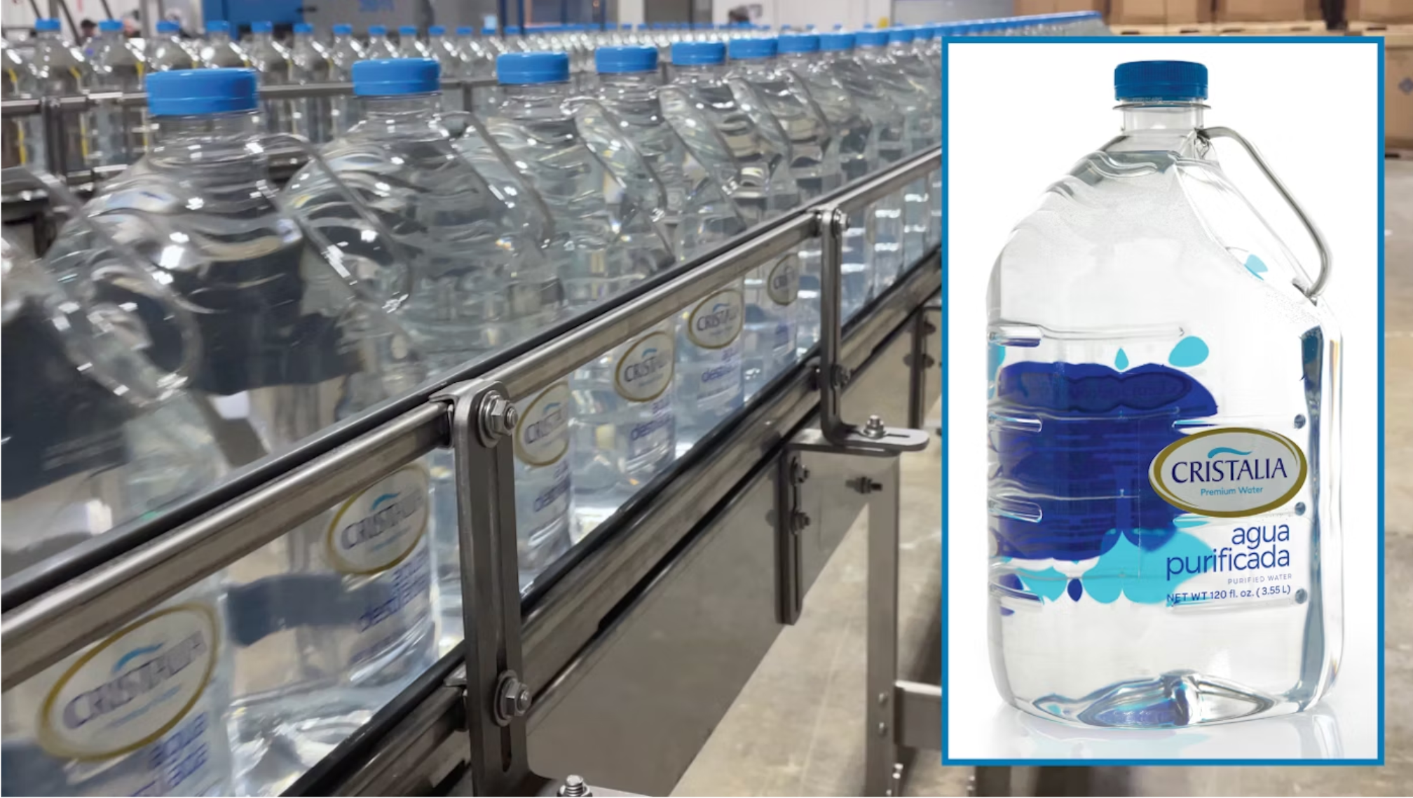La nueva botella PET 1-G de Cristalia con asa integral est&aacute; causando sensaci&oacute;n en Puerto Rico.