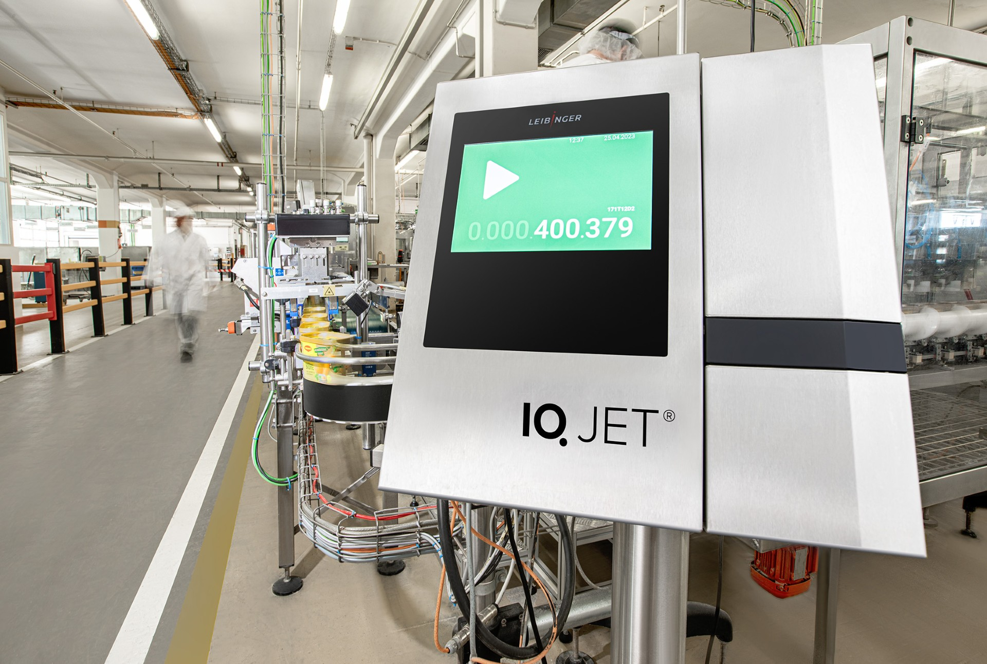 El IQJET de Leibinger marca empaques en la planta de Maggi de Nestl&eacute;.
