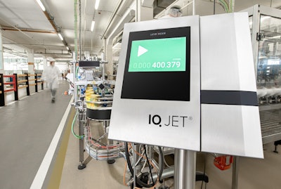 El IQJET de Leibinger marca empaques en la planta de Maggi de Nestlé.