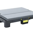 El sistema OPTEBULK 1200 x 1000 x 896 de ORBIS integra una tarima moldeada por inyección para precisión dimensional y alta compatibilidad con automatización.