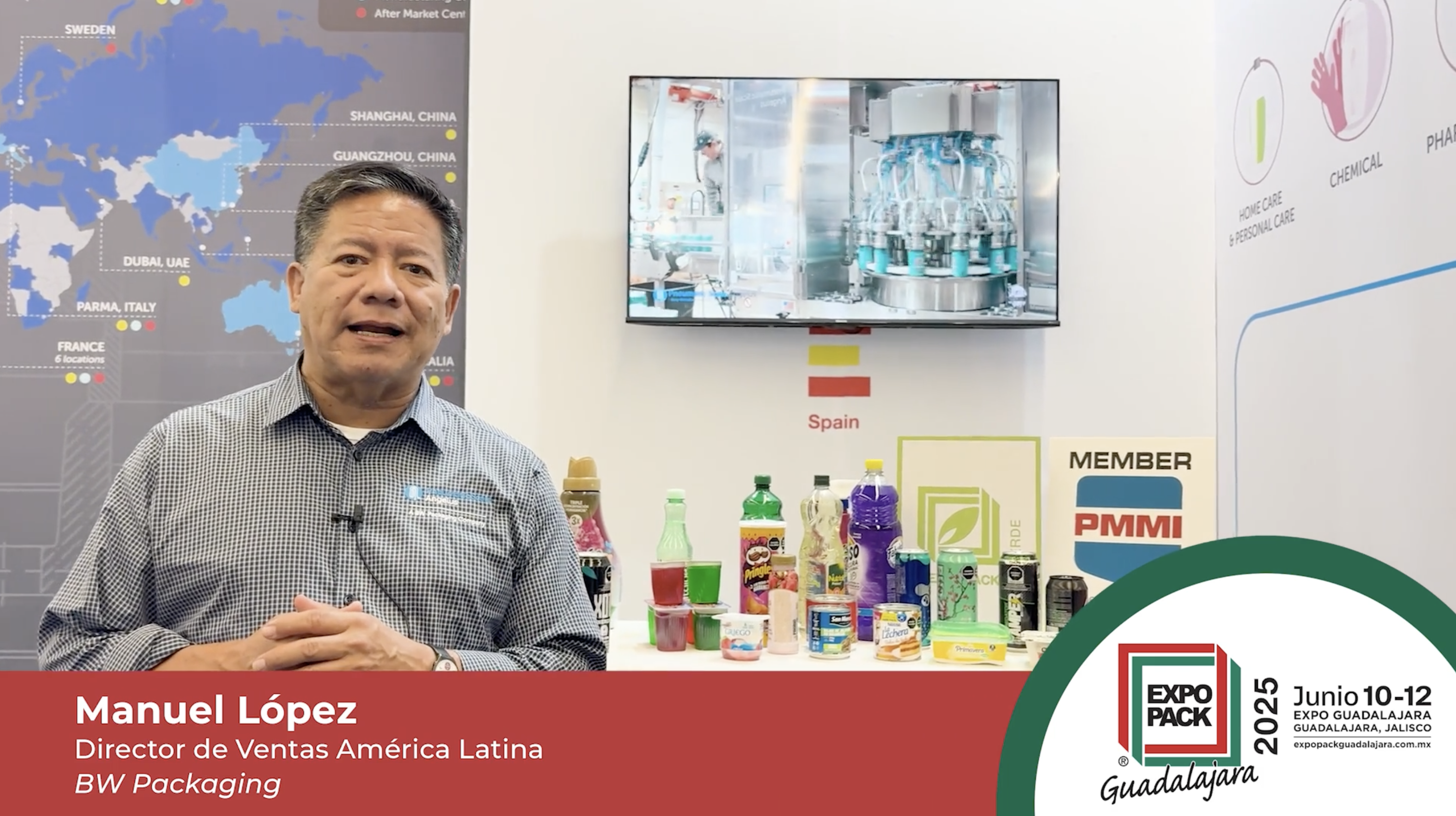 Manuel L&oacute;pez / Director de Ventas Am&eacute;rica Latina / BW Packaging
