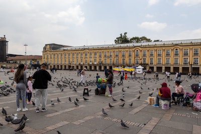 Plaza De Bolívar De Bogotá