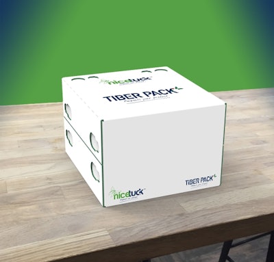 El sistema de encartonado Nicetuck de la firma italiana Tiber Pack permite que las cajas se cierren automáticamente sin pegante, brindando eficiencia y sostenibilidad para la industria del empaque.