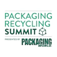 Packaging Recycling Summit logo with green text and cube icon