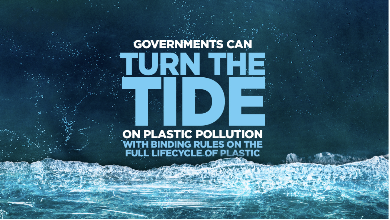 La campa&ntilde;a &ldquo;Turn the Tide on Plastic Pollution&rdquo;, impulsada por la Fundaci&oacute;n Ellen MacArthur, destaca el papel clave de los gobiernos para establecer reglas vinculantes a lo largo de todo el ciclo de vida del pl&aacute;stico.
