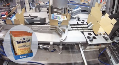 Sistema EasyD® de BluePrint Automation para formado, llenado y cerrado de cajas shelf ready