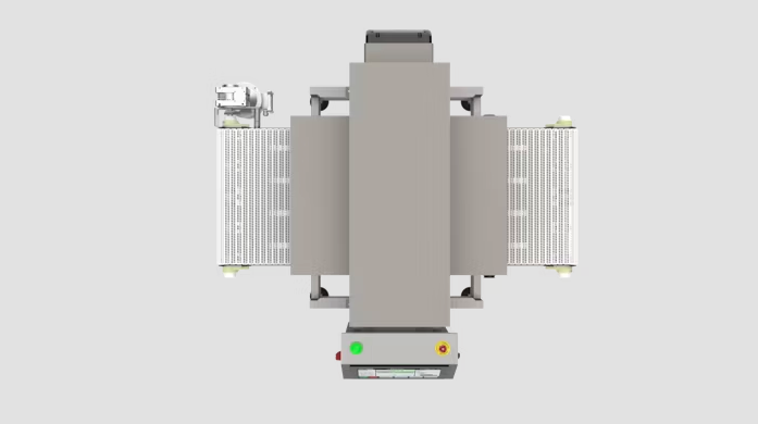 Sistema para detectar metales y pesar productos de gran formato, Raptor BBK Combination, de Fortress Technology.